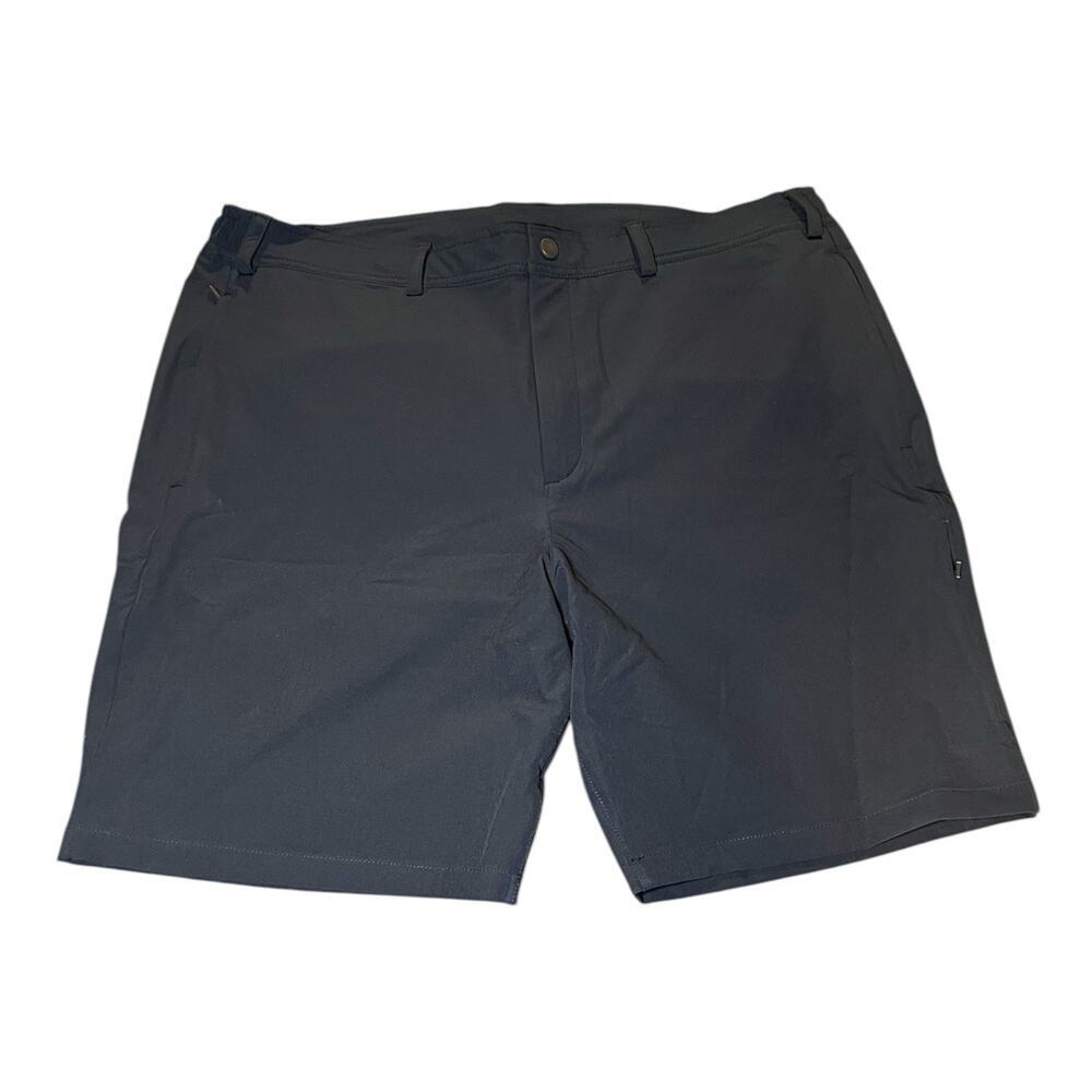 Mack Weldon Radius Shorts Mens XXL‎ 2XL Navy Blue Performance Flex Stretch Golf